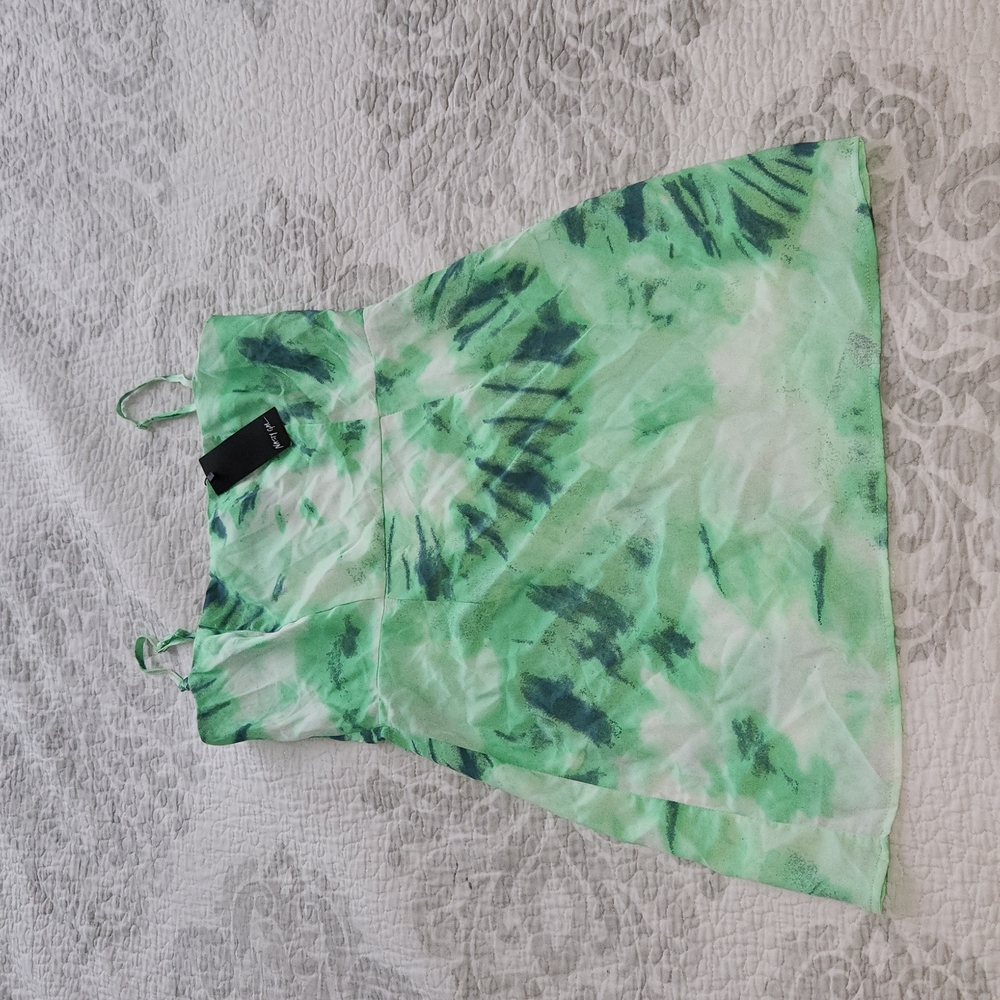 NWT Nasty Gal Tie Dye Mini Dress Size 8